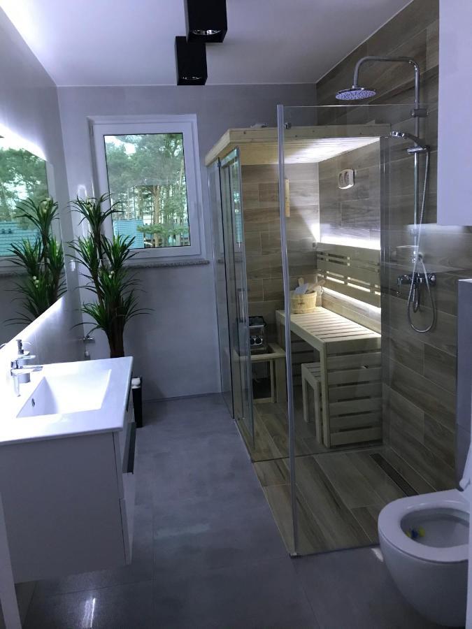 Dziwnowek Sloneczne Tarasy Emimar - Private Sauna Exterior photo